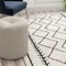Flash Furniture Geometric Style Bohemian Shag Area Rug - 5' x 7' - Ivory RC-MS-202012-01-57-GG - alternate 6